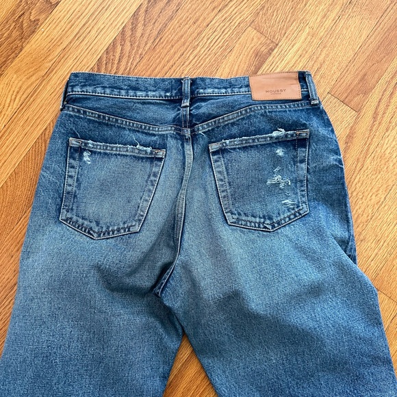 MOUSSY VINTAGE ASHLEY DENIM JEANS SIZE 29 - Picture 4 of 6